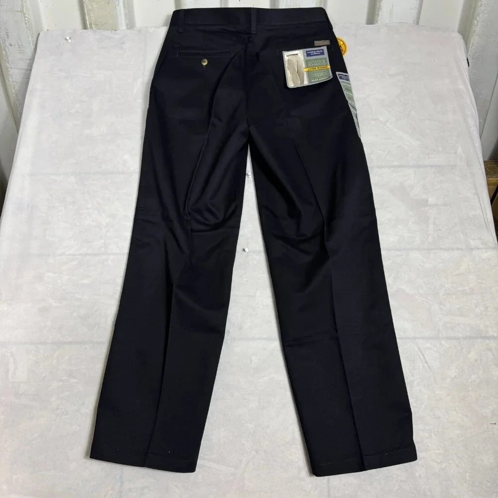 Timber Creek By Wrangler Ultimate Khakis Pant Mens Black Stain Blocker 32X30 NWT